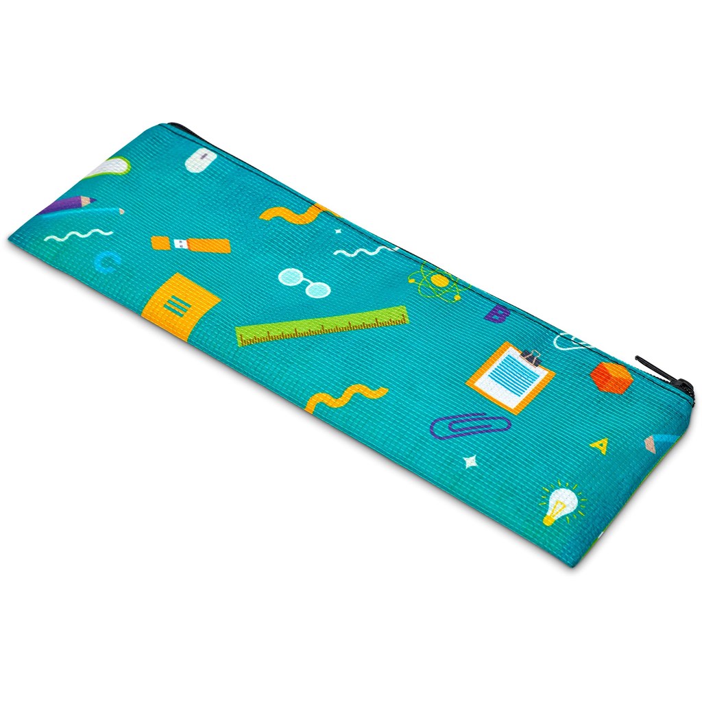 Pre-Production Sample Hoppla Parker Recycled PET Stitch-Bond Pencil Case - Image 2