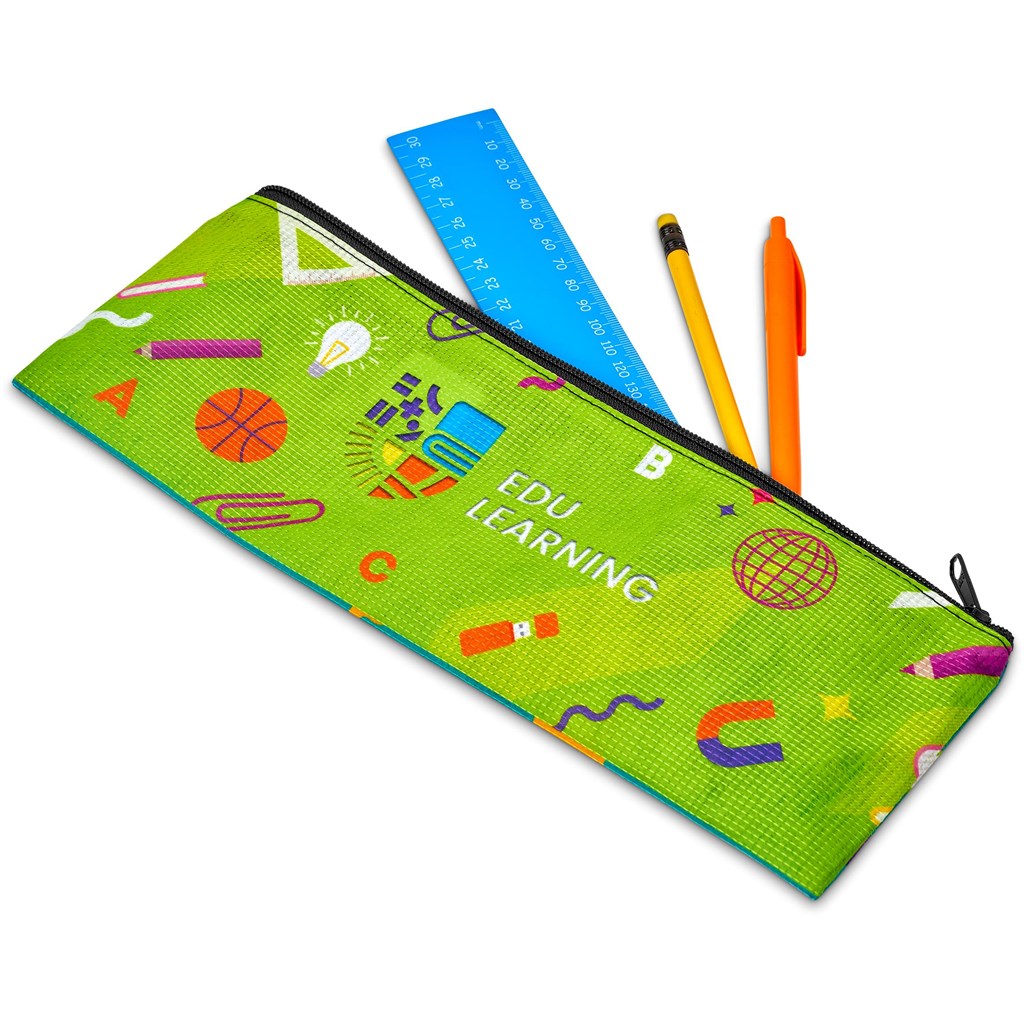 Pre-Production Sample Hoppla Parker Recycled PET Stitch-Bond Pencil Case - Image 6