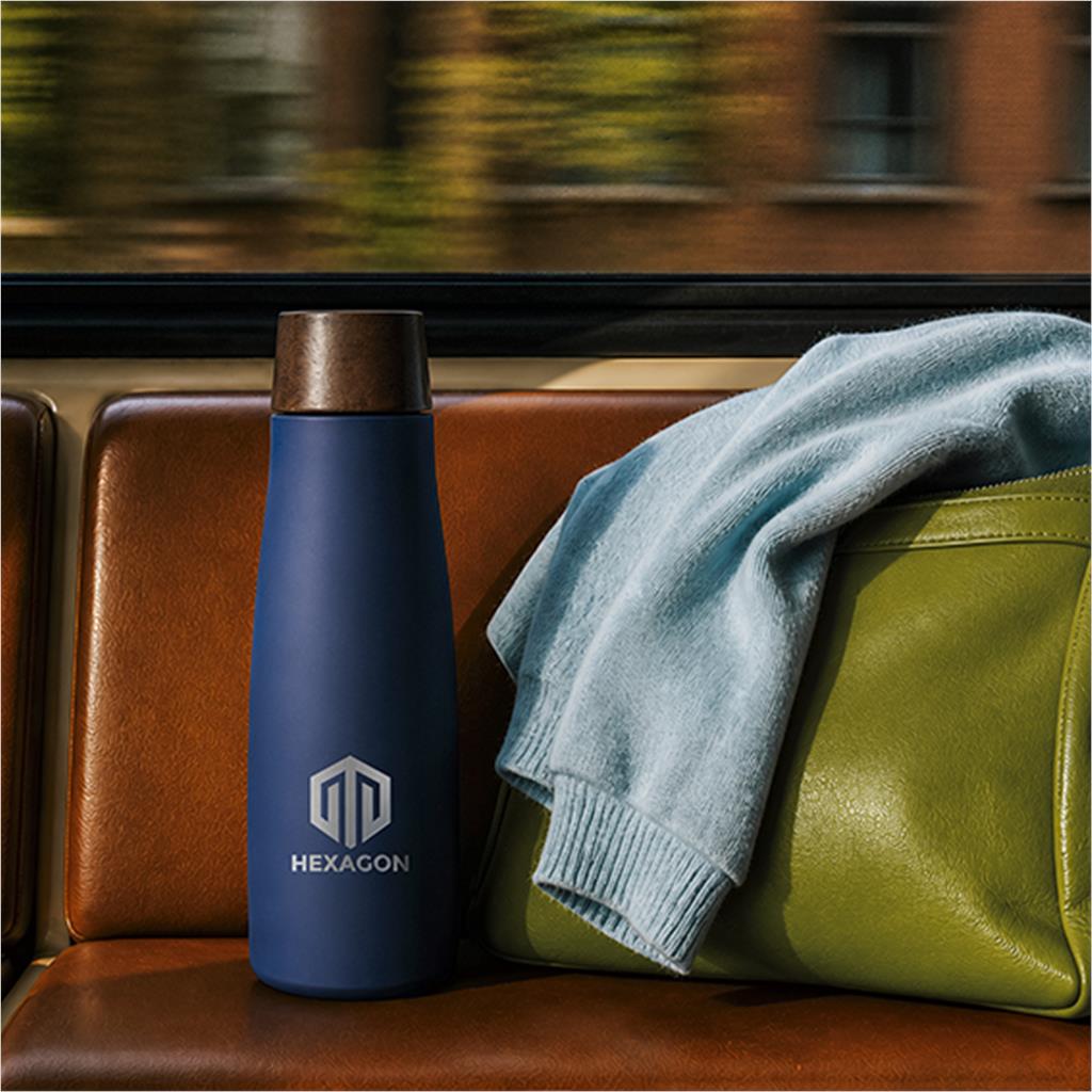 Serendipio Snowdonia Stainless Steel Vacuum Water Bottle – 600ml