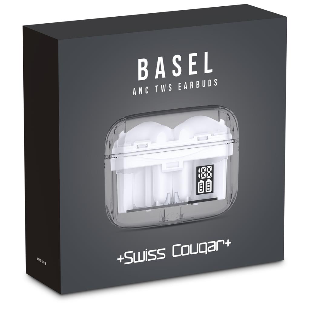 Swiss Cougar Basel Active Noise Cancelling TWS Earbuds - Image 4