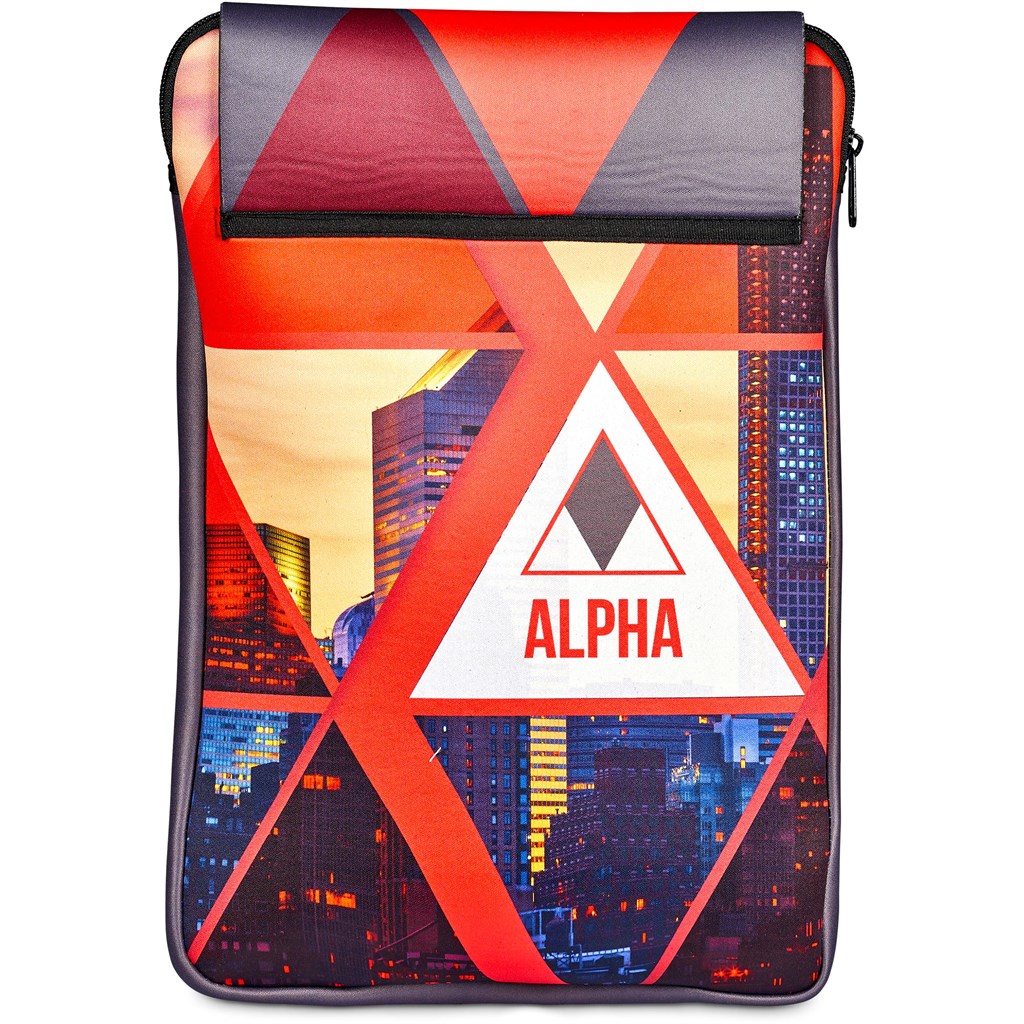 Pre-Production Sample Hoppla Grotto Neoprene Laptop Sleeve with Mouse Pad – 13-14 inch - Image 12