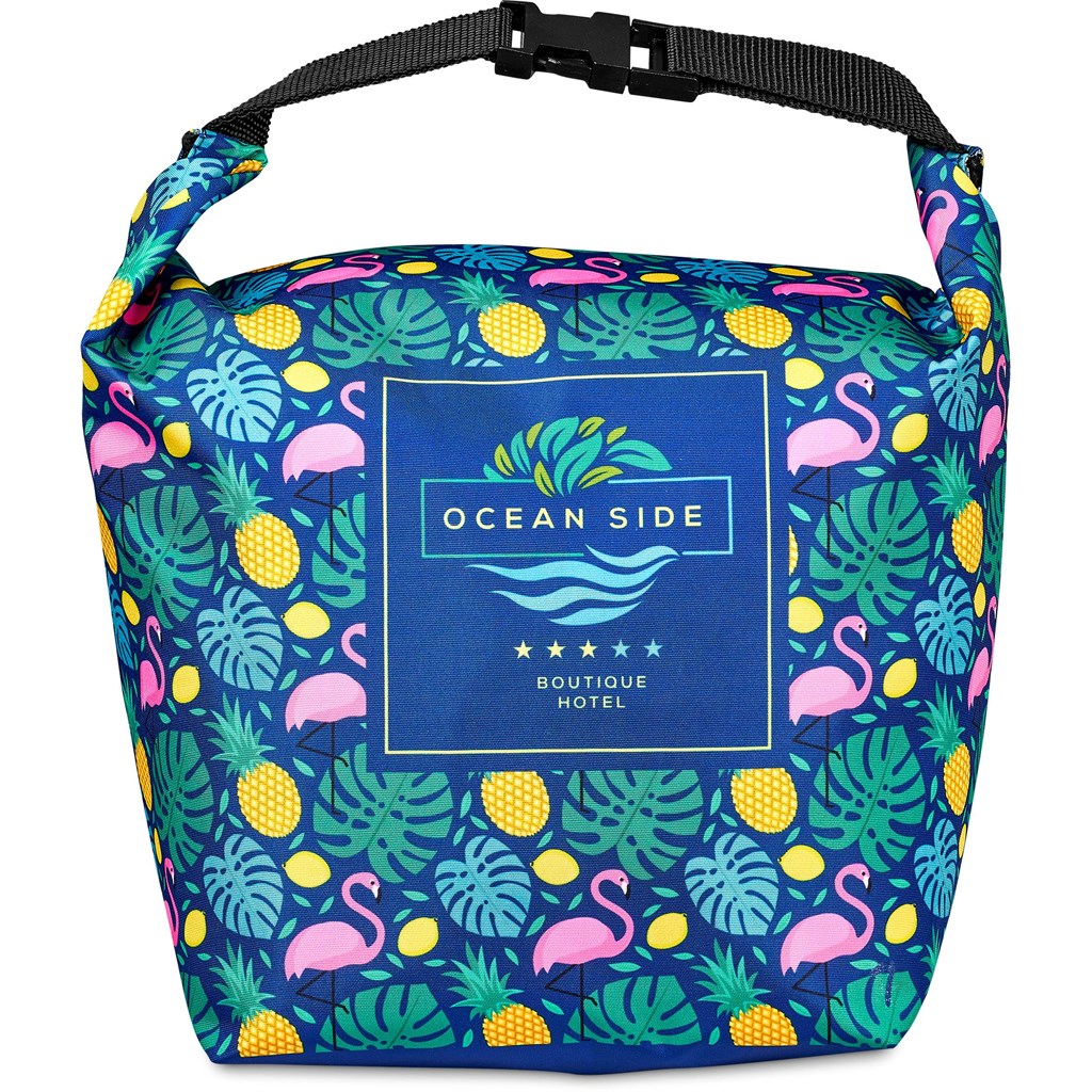 Pre-Production Sample Hoppla Protea Polyester Lunch Cooler - Image 5