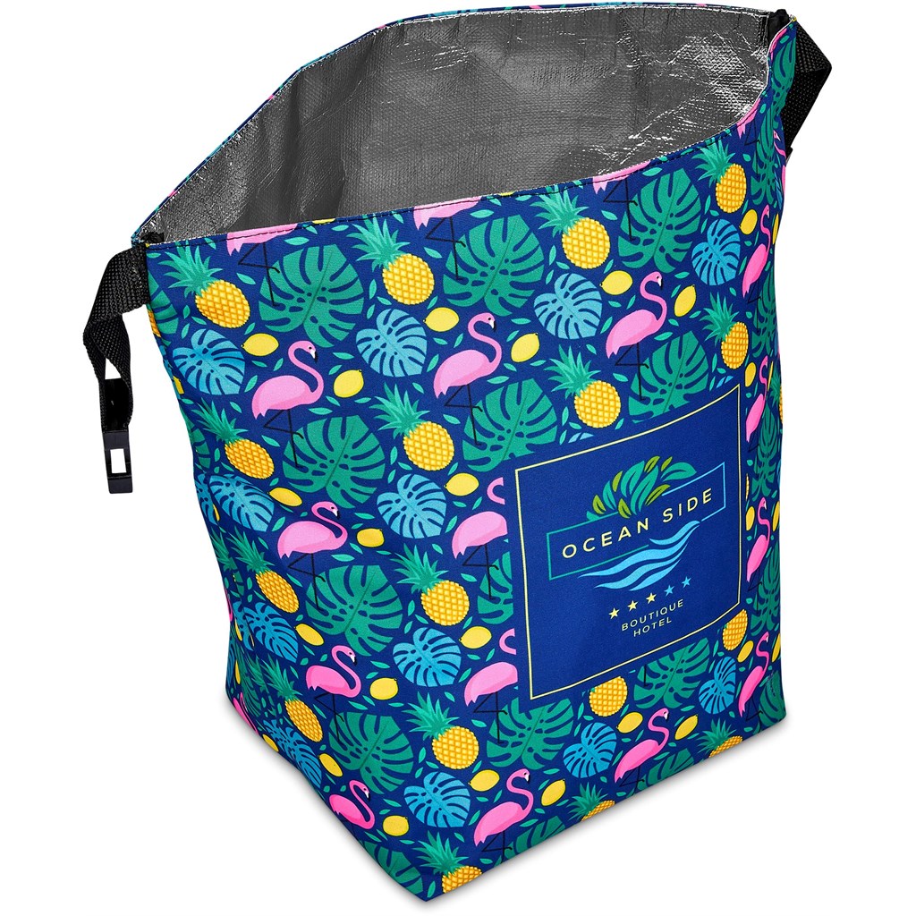 Pre-Production Sample Hoppla Protea Polyester Lunch Cooler - Image 6
