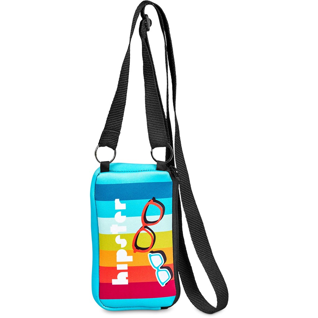 Pre-Production Sample Hoppla Paarl Neoprene Cell Phone Pouch