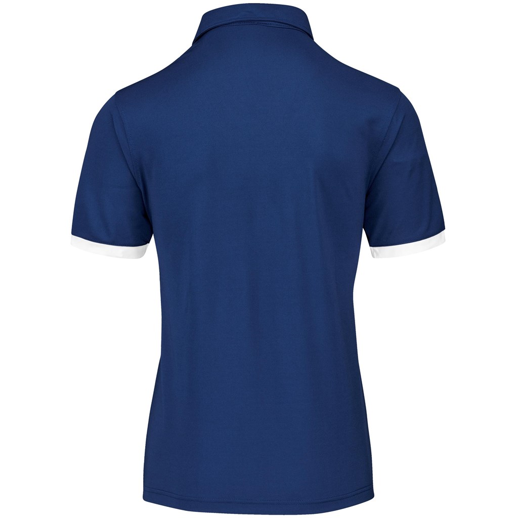 Mens Contest Golf Shirt - Navy - Image 4