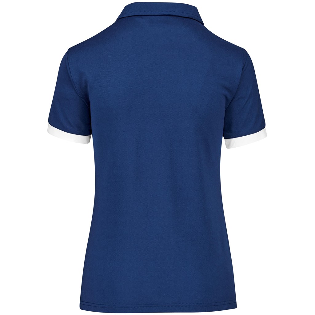 Ladies Contest Golf Shirt - Navy - Image 3