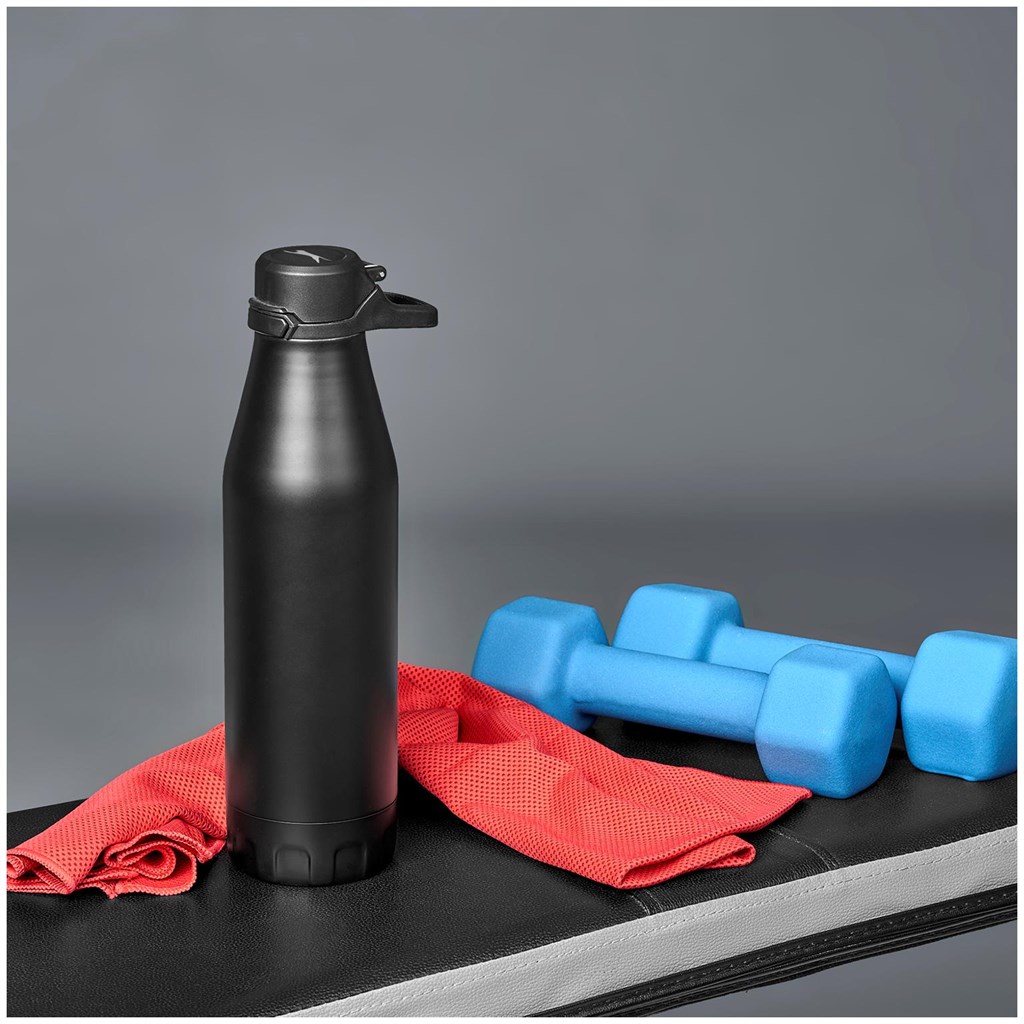 Slazenger Novac Stainless Steel Vacuum Water Bottle - 500ml - Image 15