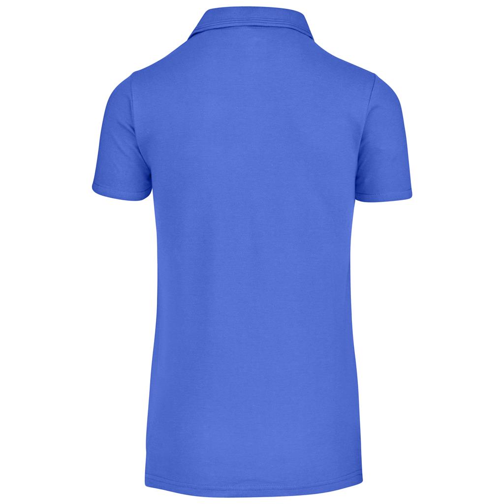 Mens Hacker Golf Shirt - Blue - Image 3