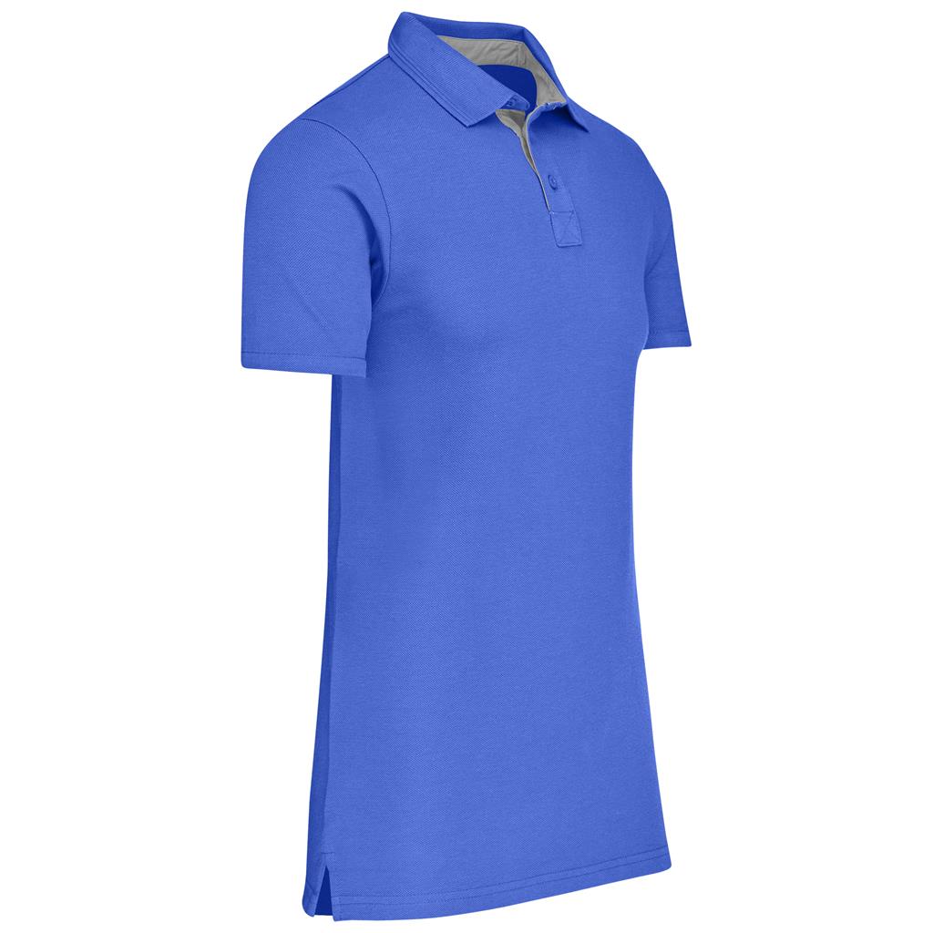 Mens Hacker Golf Shirt – Blue