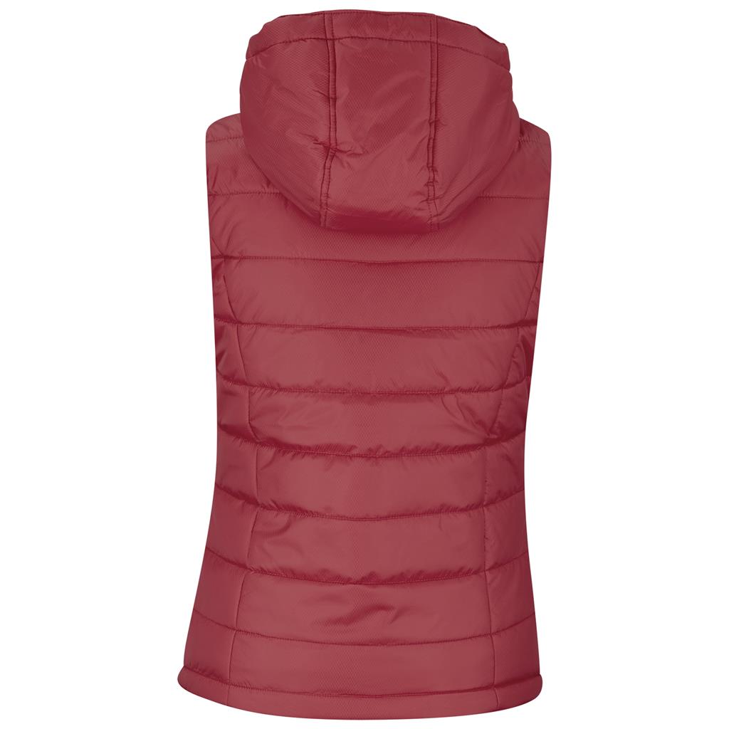 Ladies Evolution Bodywarmer – Red