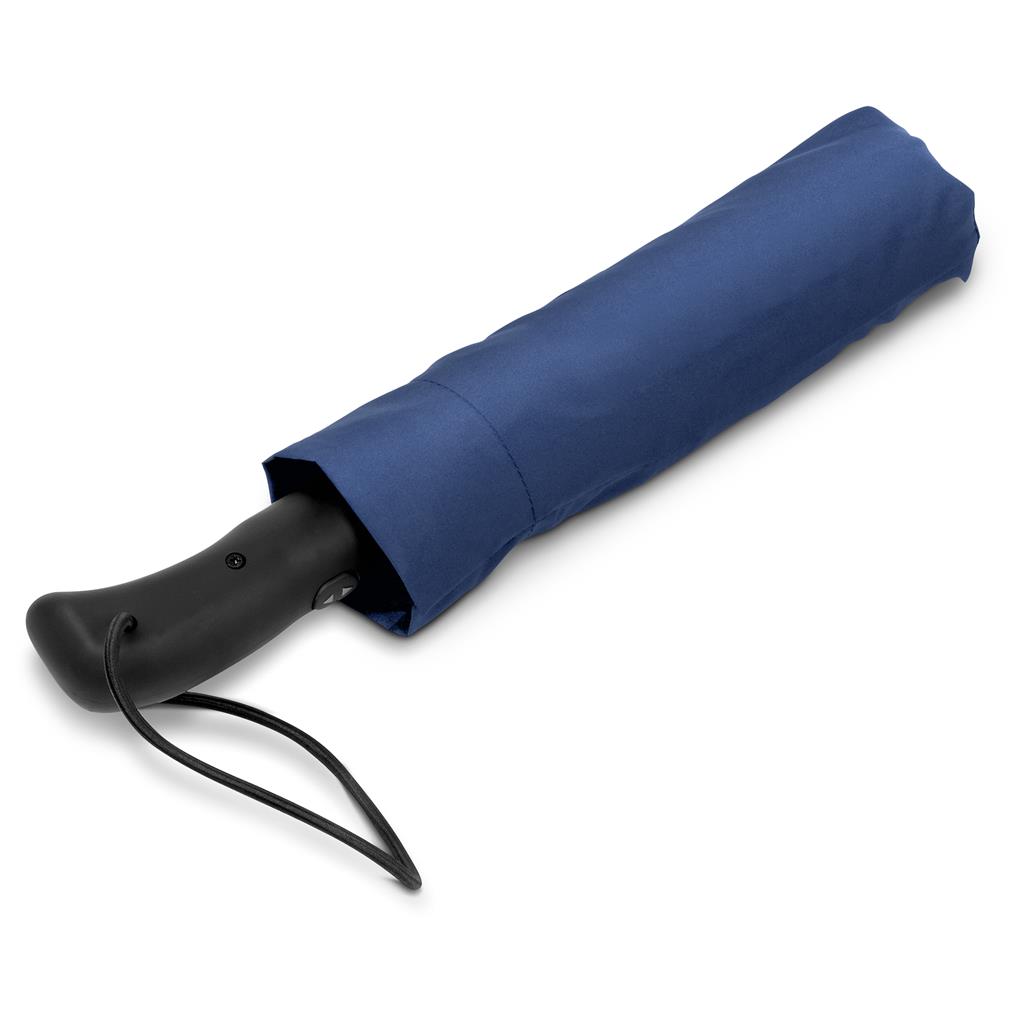 Whimsical Auto-Open Compact Umbrella – Navy