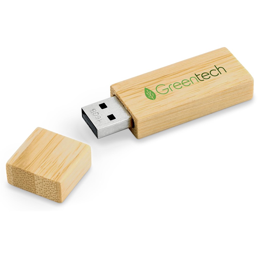 Okiyo Komorebi Bamboo Flash Drive - 16GB - Image 8