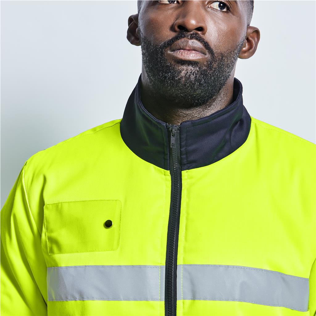 Foundation Hi-Viz Padded Jacket - Image 3